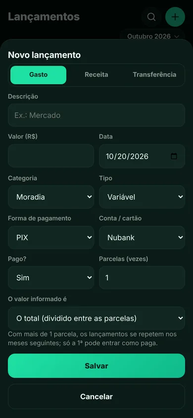 Tela do Alpende: Novo lançamento